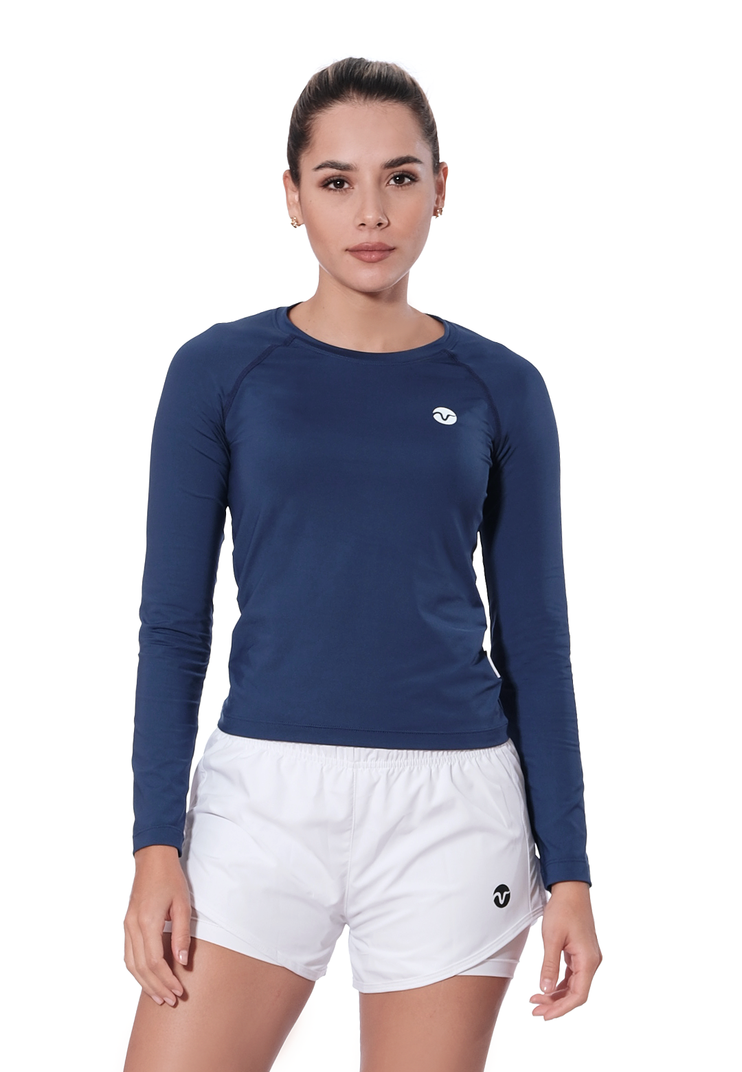 Camiseta Deportiva Lifestyle Manga Larga Mujer
