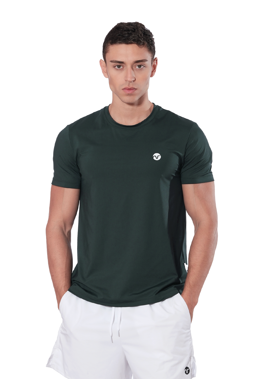 Camiseta Deportiva Lifestyle Manga Corta Hombre