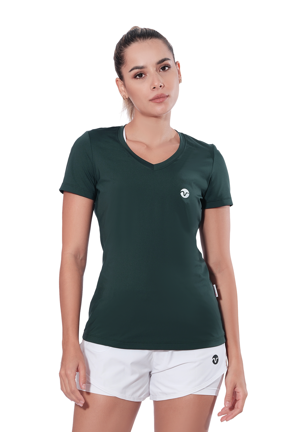 Camiseta Deportiva Lifestyle Manga Corta Mujer