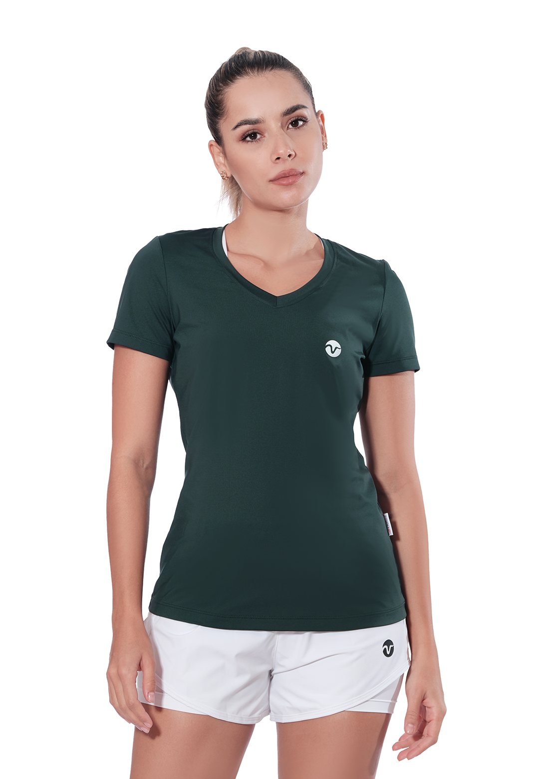Camiseta Deportiva Lifestyle Manga Corta Mujer
