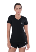 Camiseta Deportiva Lifestyle Manga Corta Mujer