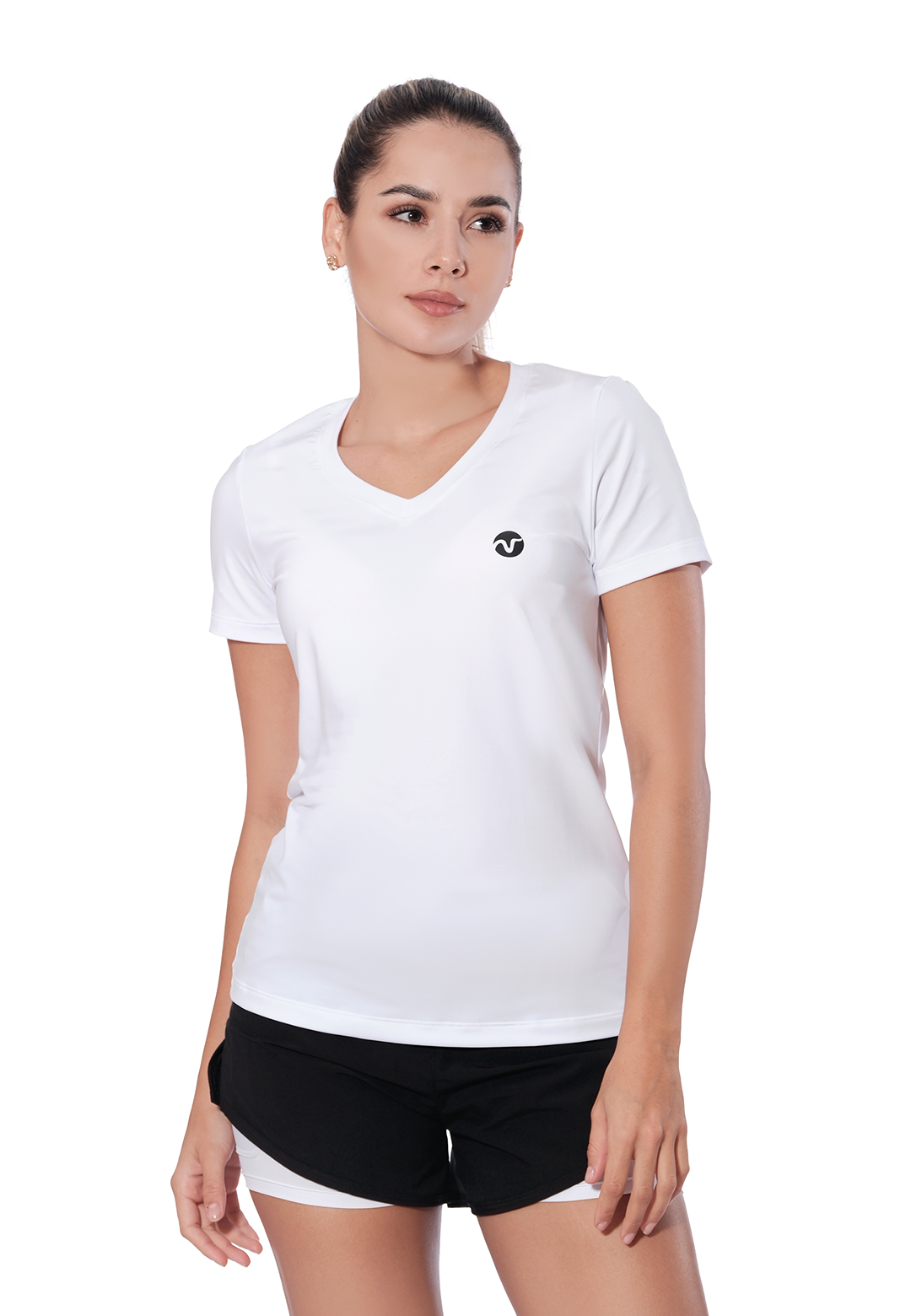 Camiseta Deportiva Lifestyle Manga Corta Mujer
