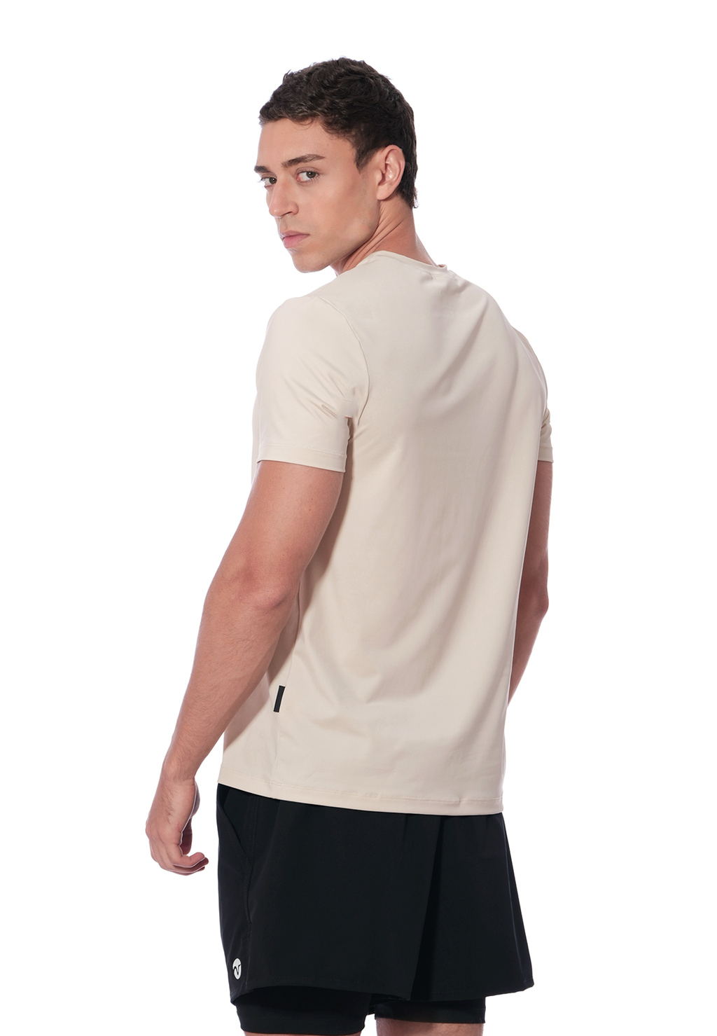 Camiseta Deportiva Lifestyle Manga Corta Hombre