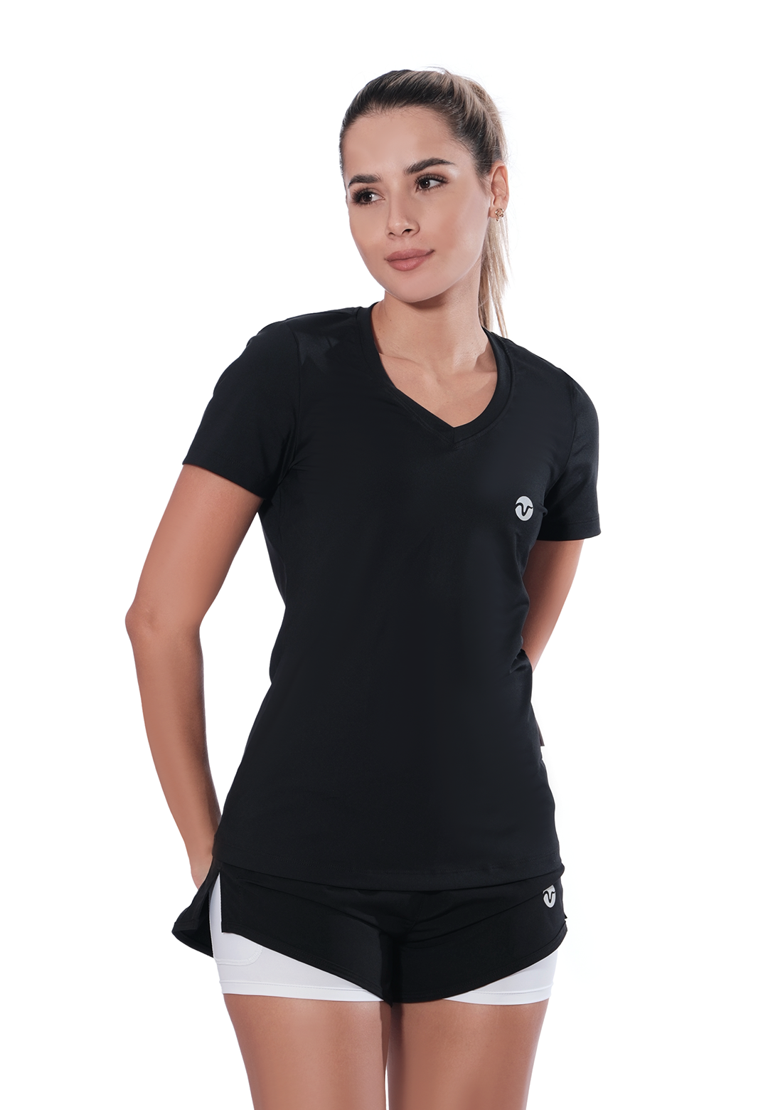 Camiseta Deportiva Lifestyle Manga Corta Mujer