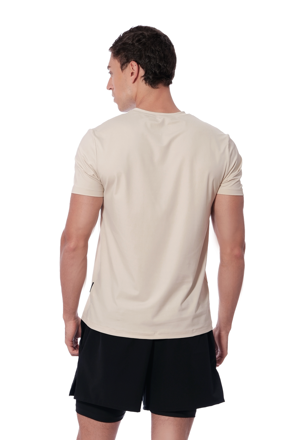 Camiseta Deportiva Lifestyle Manga Corta Hombre