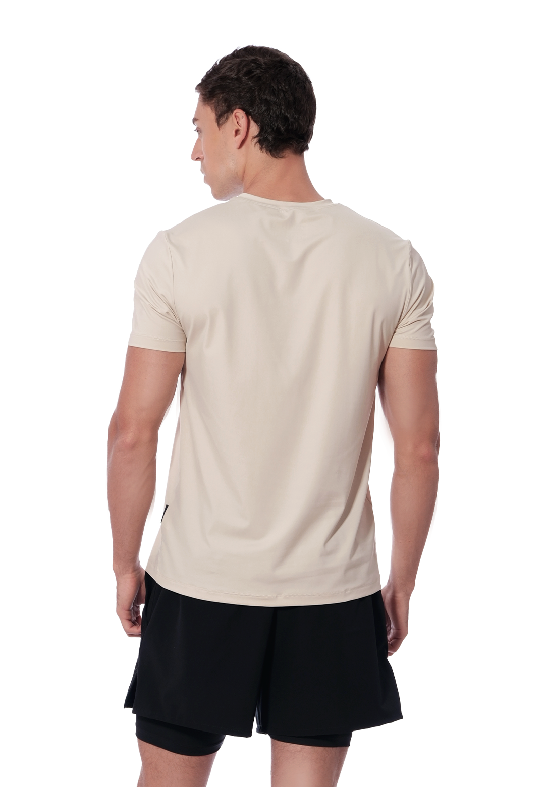 Camiseta Deportiva Lifestyle Manga Corta Hombre