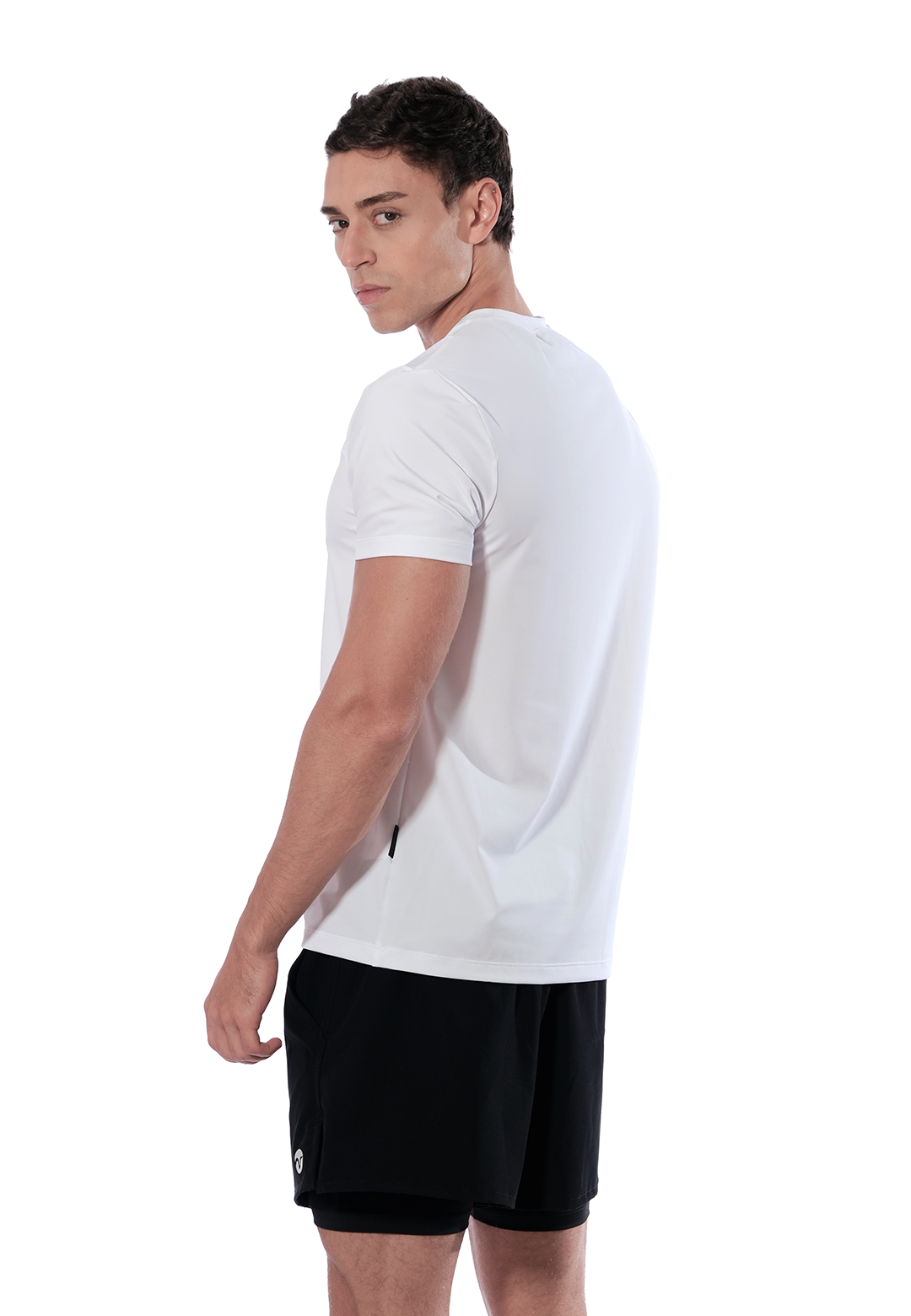 Camiseta Deportiva Lifestyle Manga Corta Hombre