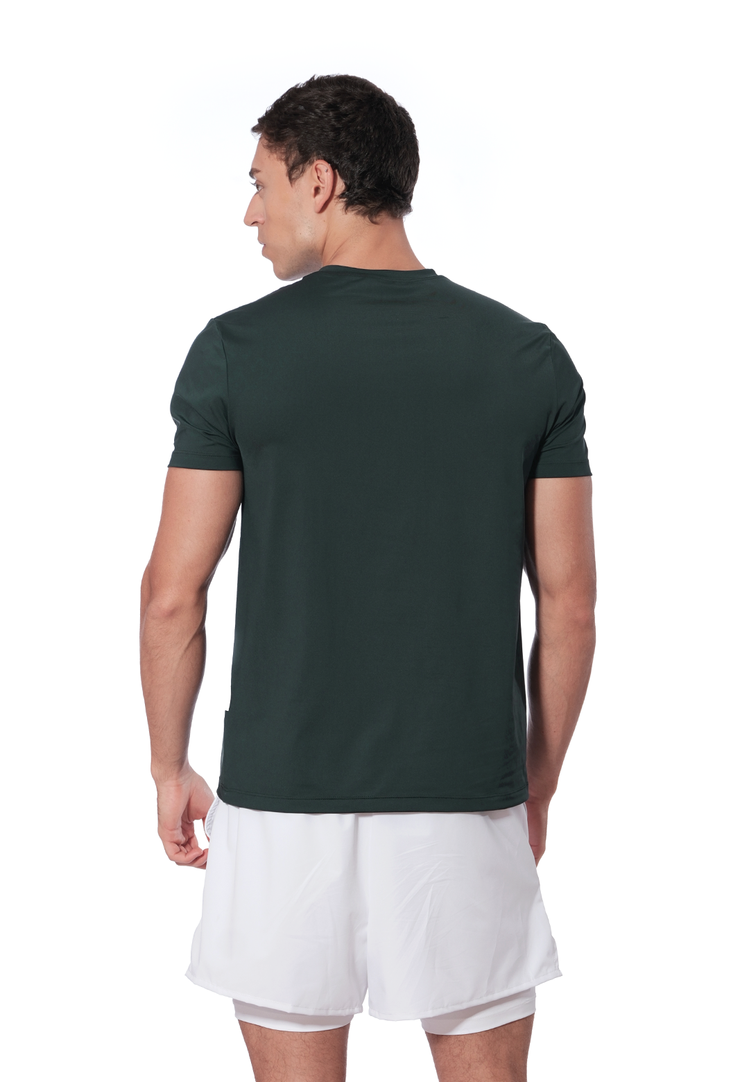 Camiseta Deportiva Lifestyle Manga Corta Hombre