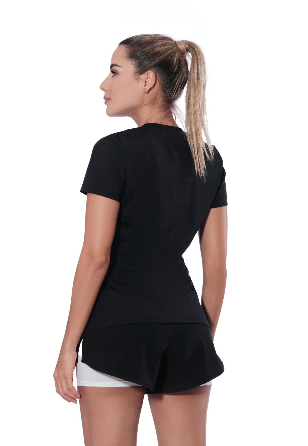 Camiseta Deportiva Lifestyle Manga Corta Mujer