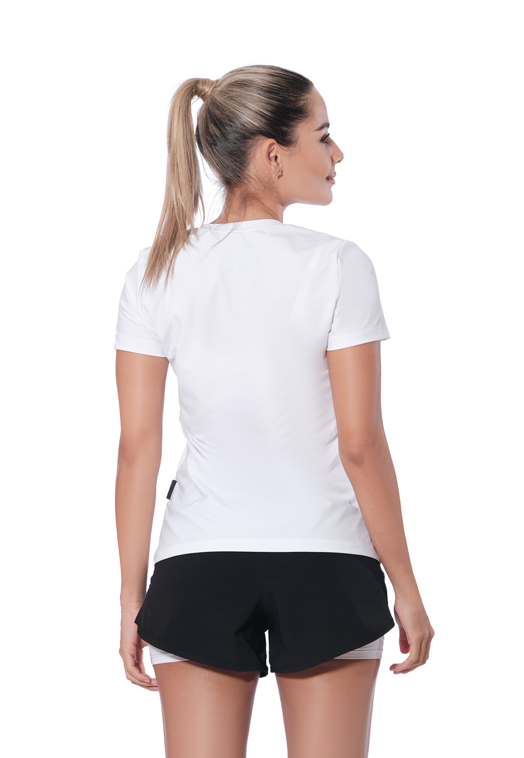 Camiseta Deportiva Lifestyle Manga Corta Mujer
