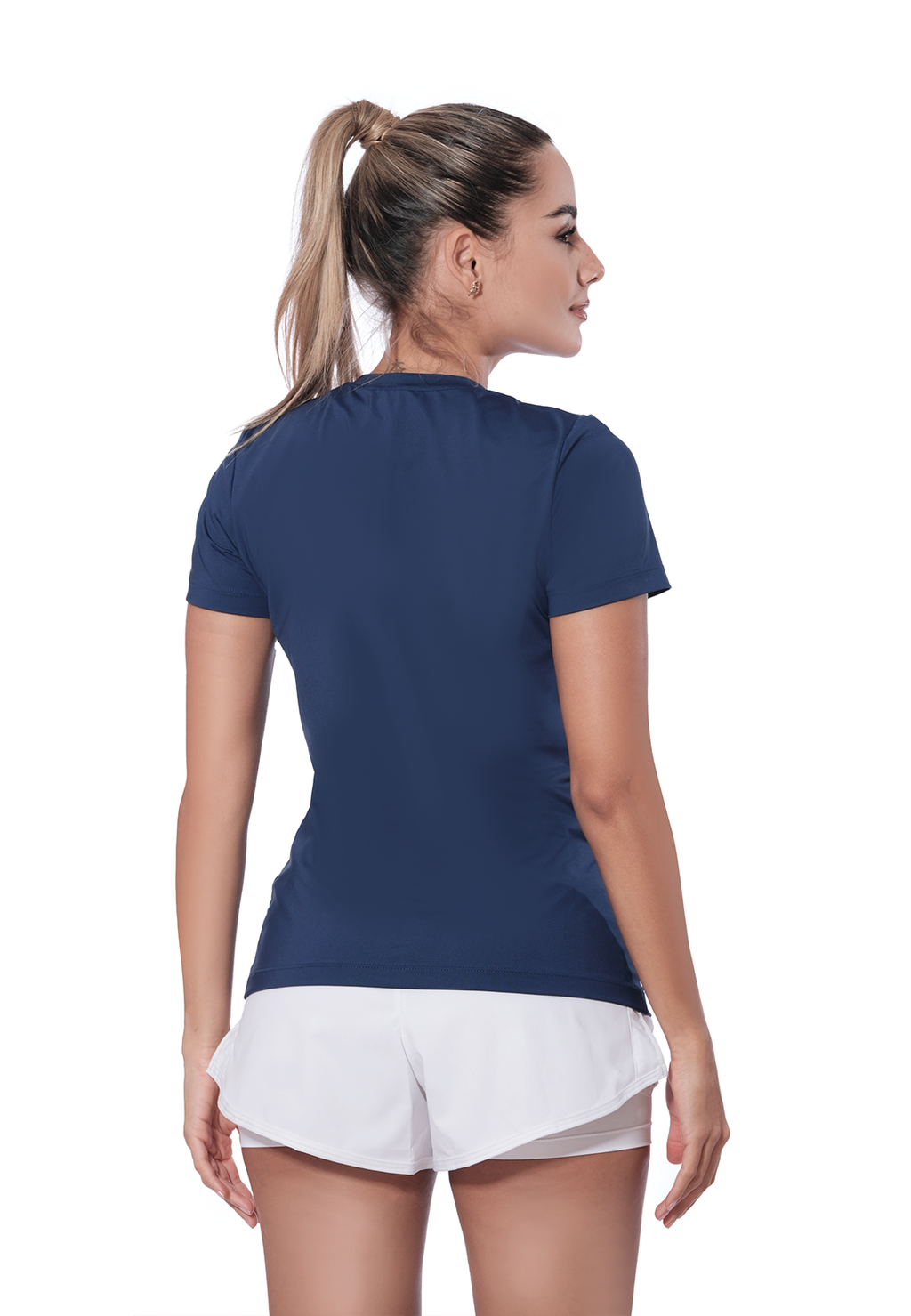 Camiseta Deportiva Lifestyle Manga Corta Mujer