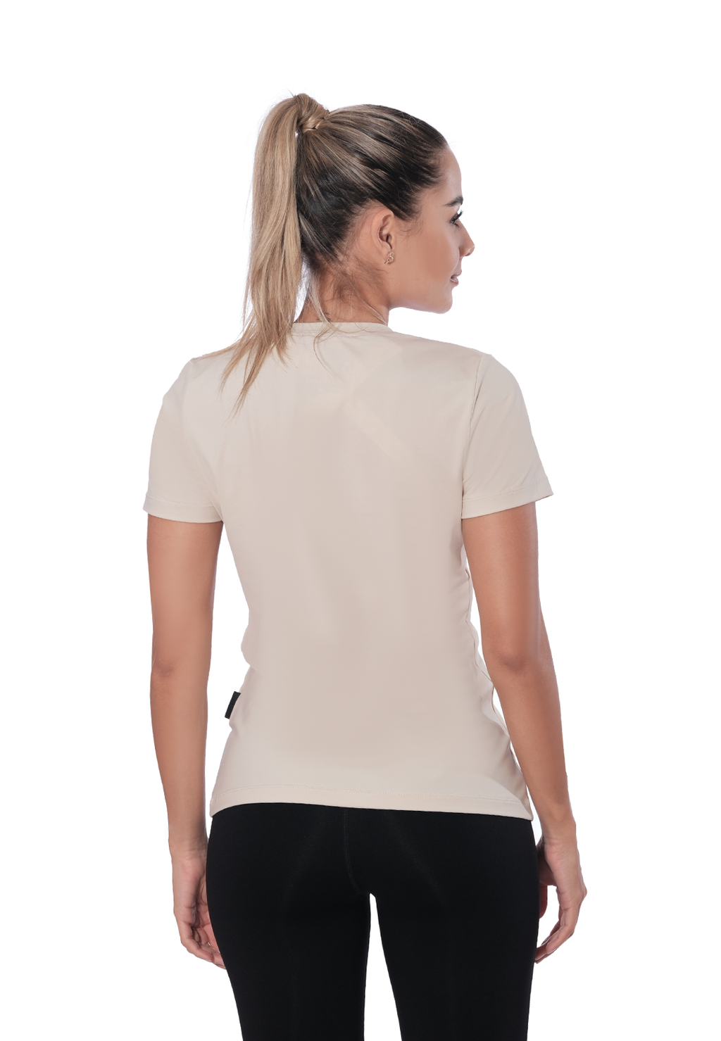Camiseta Deportiva Lifestyle Manga Corta Mujer