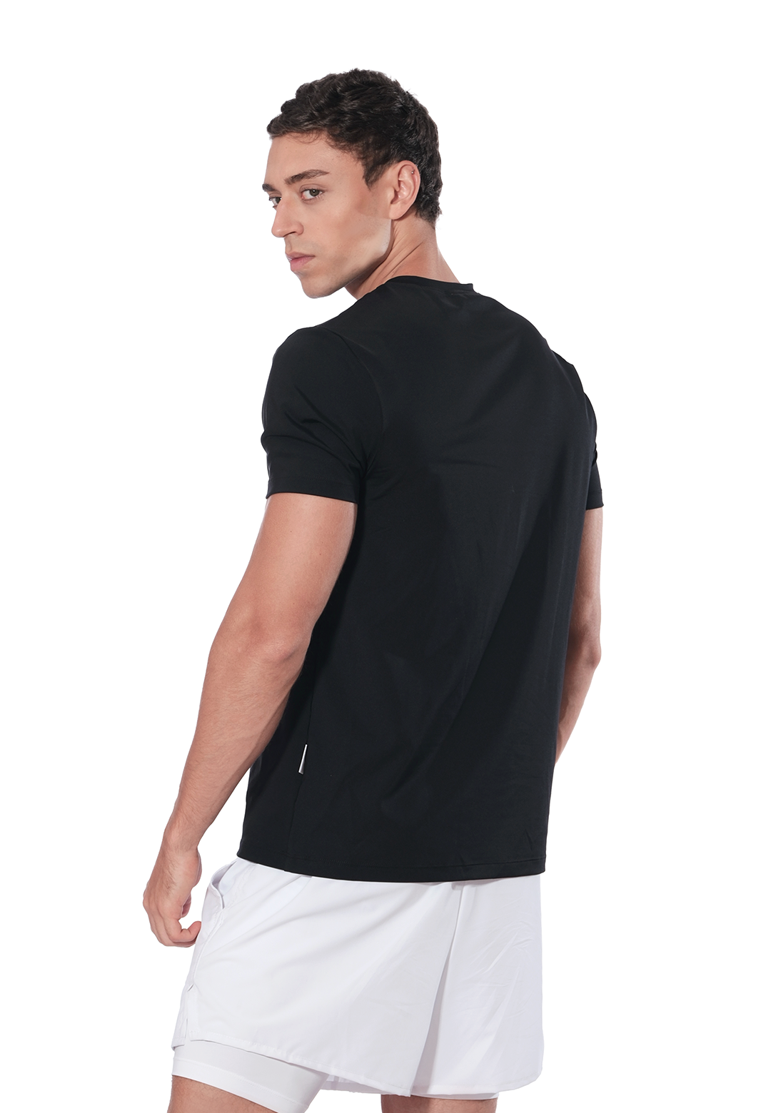 Camiseta Deportiva Lifestyle Manga Corta Hombre