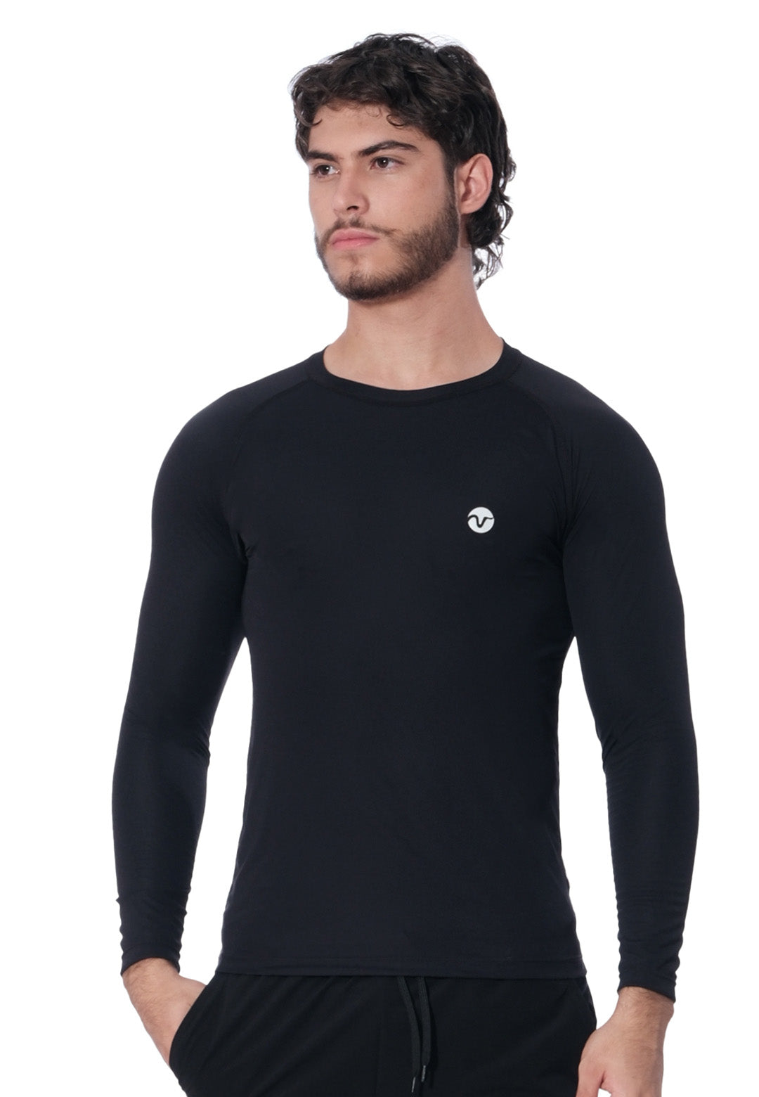 Camiseta Training PRO Slim Fit Manga Larga Hombre
