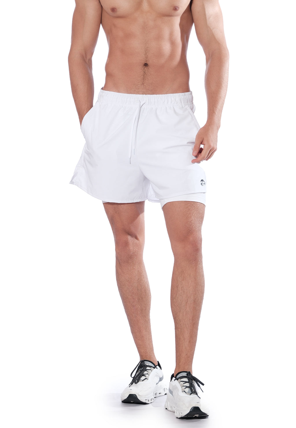 Short Blanco Lifestyle Hombre