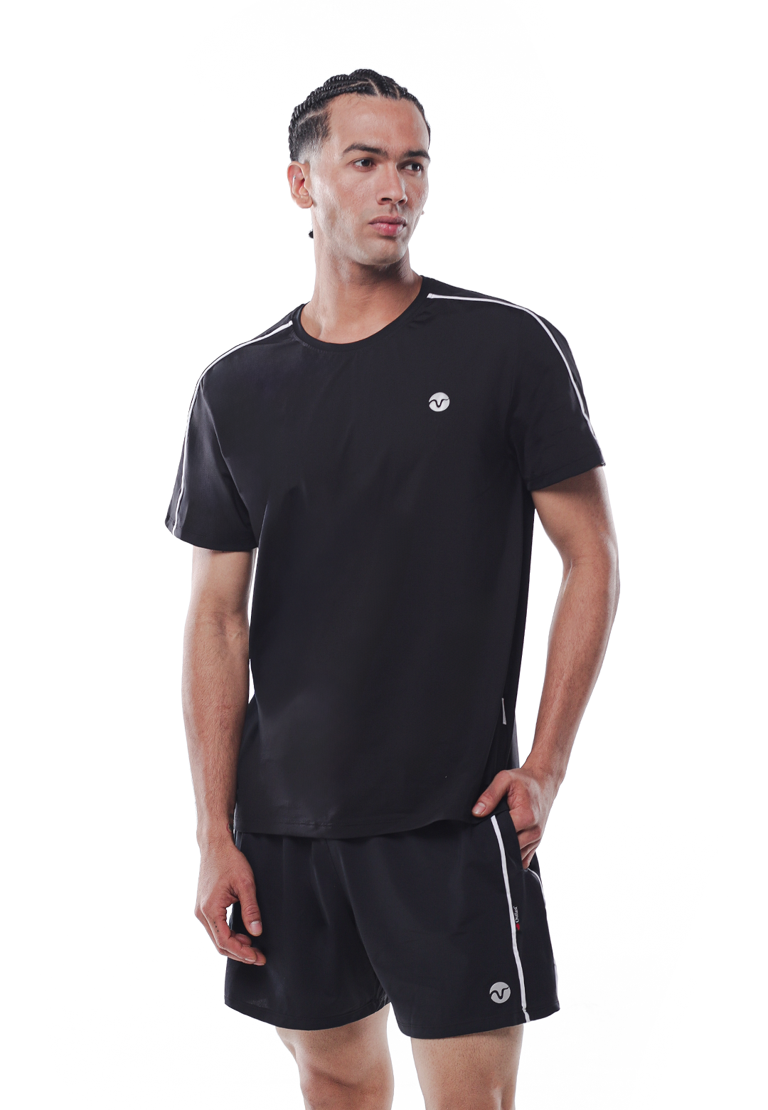 Pantaloneta Court Motion Black/White